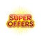 Super offers sign