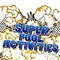 Super Pool Activities - Comic book style words.