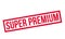 Super Premium rubber stamp