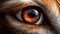 Super Realistic Goat Eye: Photorealistic Rendering Of An Animal\\\'s Eye