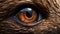 Super Realistic Otter Eye - Unreal Engine 5 Inspired Illustration