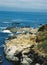 Super rugged rocky Big Sur California ocean coastline