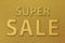 Super Sale banner, season sale