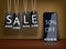 Super sale phone banner. Mobile clearance sale discount poster. Smartphone sale.