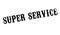 Super Service rubber stamp