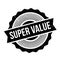 Super Value rubber stamp