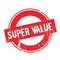 Super Value rubber stamp