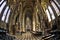 Super wide view inside of saint Stephen\'s cathedral at downtown of Vienna