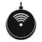 Super wireless charger icon, simple style