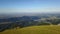 Superb 360Â° landscape on the Padana plain and Alps in summer time. Panorama from Linzone Mountain,