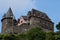 Superb castle over Bacharach along the Rhine Valley in Germany