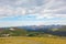 Superb landscape of Alpine Ridge Trail at Rocky Mountain National Park