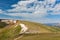 Superb landscape of Alpine Ridge Trail at Rocky Mountain National Park