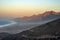 Superb sunset on the coast of Cofete, Fuerteventura, Canary Islands, Spain