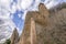 Superb view of the ruins of the Rocca Aldobrandesca of Sovana, Grosseto, Tuscany, Italy