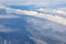 Superb white clouds with a good blue sky background