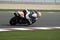 Superbike racing on track