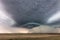 Supercell storm clouds in Montana