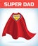 Superdad sign. Super dad. Father day. Shield isolated on blue background. vector illustration.