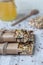 Superfood breakfast homemade oats bars