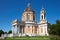 Superga basilica on Turin hills in a sunny day, clear blue sky in Italy