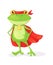 Superhero animal kids with a superhero cape and masks