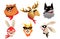 Superhero Animals Heads Brave Character Collection