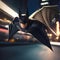 A superhero bat with advanced echolocation abilities, navigating through the night to save lives3