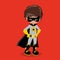 Superhero Boy Brown Batman 01