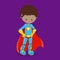 Superhero Boy Mulatto Brown Superman 08