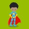 Superhero Boy Mulatto Dark Superman 09