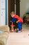 Superhero boy. Superman costume