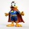 Superhero Donald Duck 3d Vector Illustration In Daz3d Style