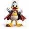 Superhero Donald Duck: Aquirax Uno Inspired Cartoon Character