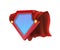 Superhero icon - Superhero logo. Super hero shield. Heroic style template for your design. Vector illustrations for