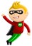 Superhero Mascot - Nitro Boy
