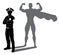 Superhero Police Man Policeman Super Hero Shadow