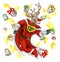 Superhero Santa Reindeer Christmas Super Hero