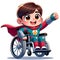 Superhero Series: The Wheelchair Warrior\\\'s Joyful Journey