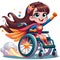 Superhero Series: The Wheelchair Wonder Girl\\\'s Spirited Adventure