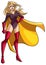 Superheroine Standing Tall