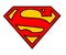 Superman logo vector illustration