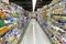 Supermarket aisle