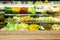 Supermarket blur background