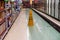 Supermarket Wet Floor Signage