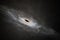 Supermassive black hole at galaxy center