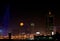 Supermoon above Bahrain Skyline