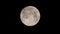 The supermoon, the largest full moon of 2020, observed in Tokyo, Japan, at around 3AM on April 8, 2020