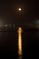 Supermoon on Sheikh Salman Causeway bridge, Bahrain, November 15, 2016