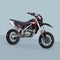 Supermoto KLX Motorcycle Vector Sport Transportation